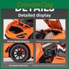 124 720s Mclaren Игрушечная модель автомобиля из сплава с инерционным управлением для коллекционного показа