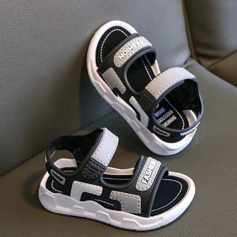 Летняя детская обувь большого размера для мальчиков и девочек. Спортивные сандалии на открытом воздухе. Пляжные сандалии для учащихся начальной и средней школы.