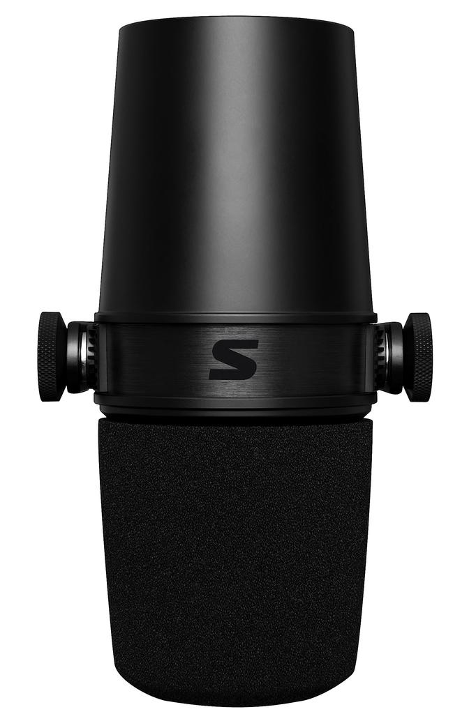 SHURE MV7X Podcast-микрофон MV7X-J Динамический микрофон, Кардиоидный, Однонаправленный, XLR, Проводной, Шумоподавление, для Записи, Вокала, Нарации, Домаш