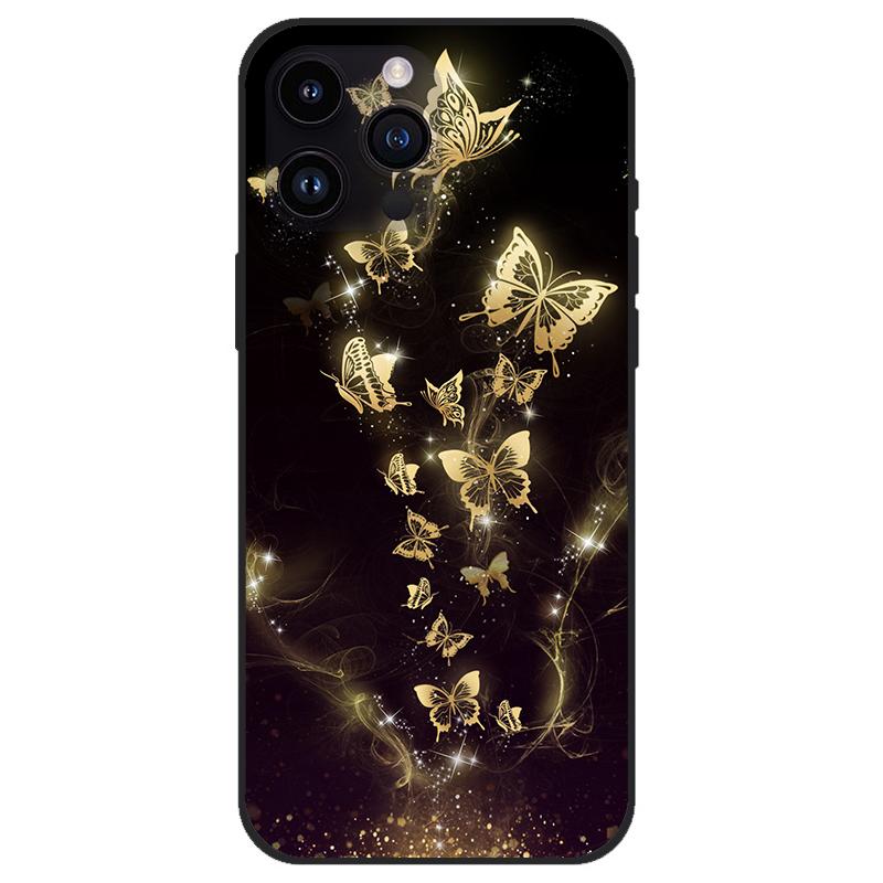 Чехлы Для Apple iPhone15/15Pro/15Plus/15Max Уникальный Дизайн Мягкий Силикон черный Противоударный Чехол Для Телефона Для iPhone 15 Pro max