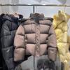 Puff Cloud New National Standard 85 Белый гусиный пух, зимняя новая женская короткая утепленная куртка с капюшоном, свободная куртка