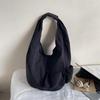 Solid Color Oxford Shoulder Bag - Large Capacity, Hot-Selling Korean Commute Tote for Women
