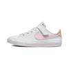 Court Legacy PS White Pink Foam Kids Sneakers Sesame Honeydew DA5381-115