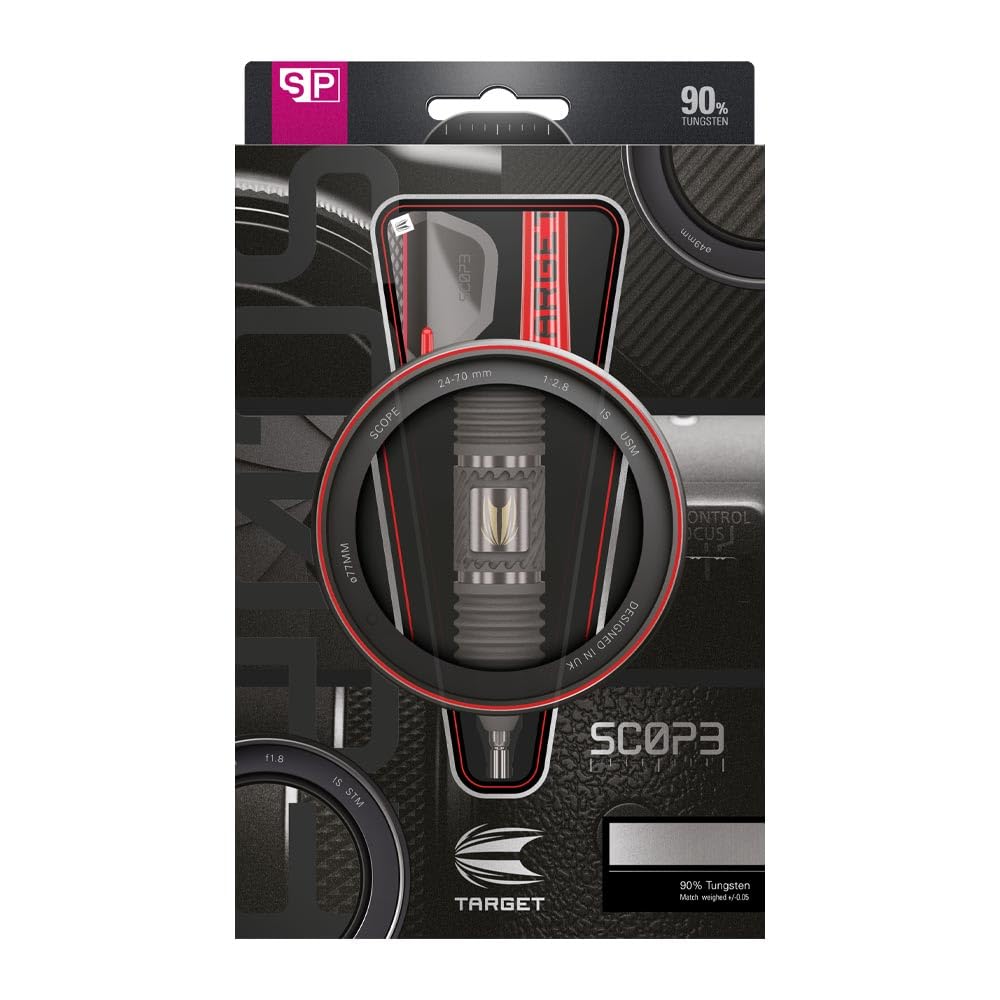 Target SCOPE 01 SWISS POINT STEEL 25g Dart Barrel Dart Set <190333>
