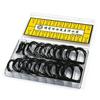 200Pcs/Set Repair Tools Rubber O-Ring Waterproof O-Ring Gasket Durable Watch Back Case Rubber