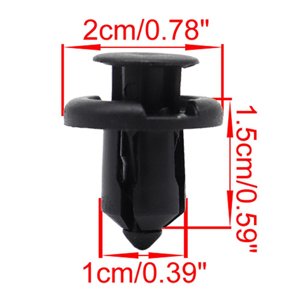 40 шт. Пластиковая пряжка для бампера автомобиля, пряжка для Honda, Accord 03-12, Civic 01-16, CR-V 02-06, Jazz 08-12, S2000 99