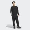 Adidas Essentials+ Loose Fit 3s French Terry Sweatshirt Unisex Black