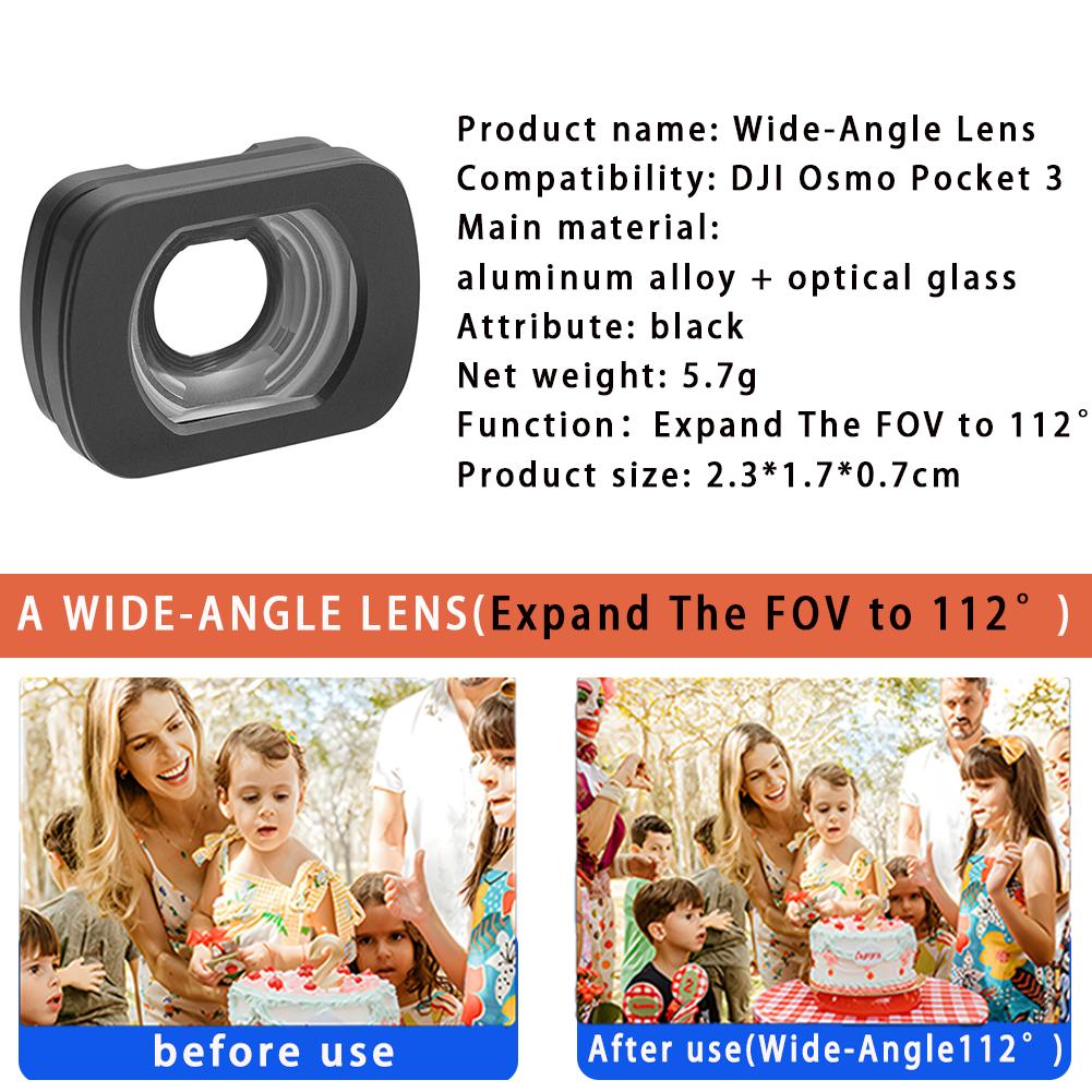 Фильтр для объектива DJI Osmo Pocket 3 - регулируемый CPL-поляризационный фильтр ND UV широкоугольный фильтр для подвеса камеры Pocket 3 Аксессуары