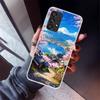 Japanese Cherry Mount Fuji Phone Case For Samsung Galaxy A12 A52S A42 A32 A22 A51 A50 Note 20 Ultra 10 S10 Plus A71 A70 A31 A30