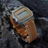 Быстросъемный винтажный матовый кожаный ремешок для Casio A158 A168 F-91W F-108 AE-1200 AE-1300 Запасной ремешок аксессуары для часов