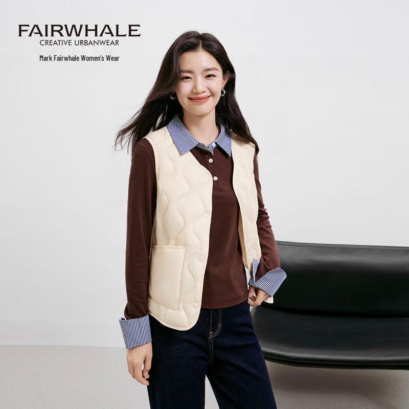 Женский легкий пуховый жилет Mark Fairwhale с V-образным вырезом