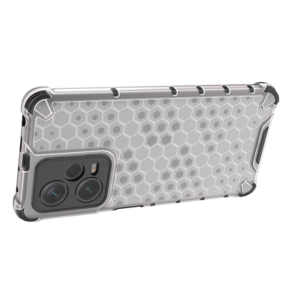 Rugged Hybrid Honeycomb Case for Xiaomi Redmi Note 12 Pro+ - Black Protective Cover