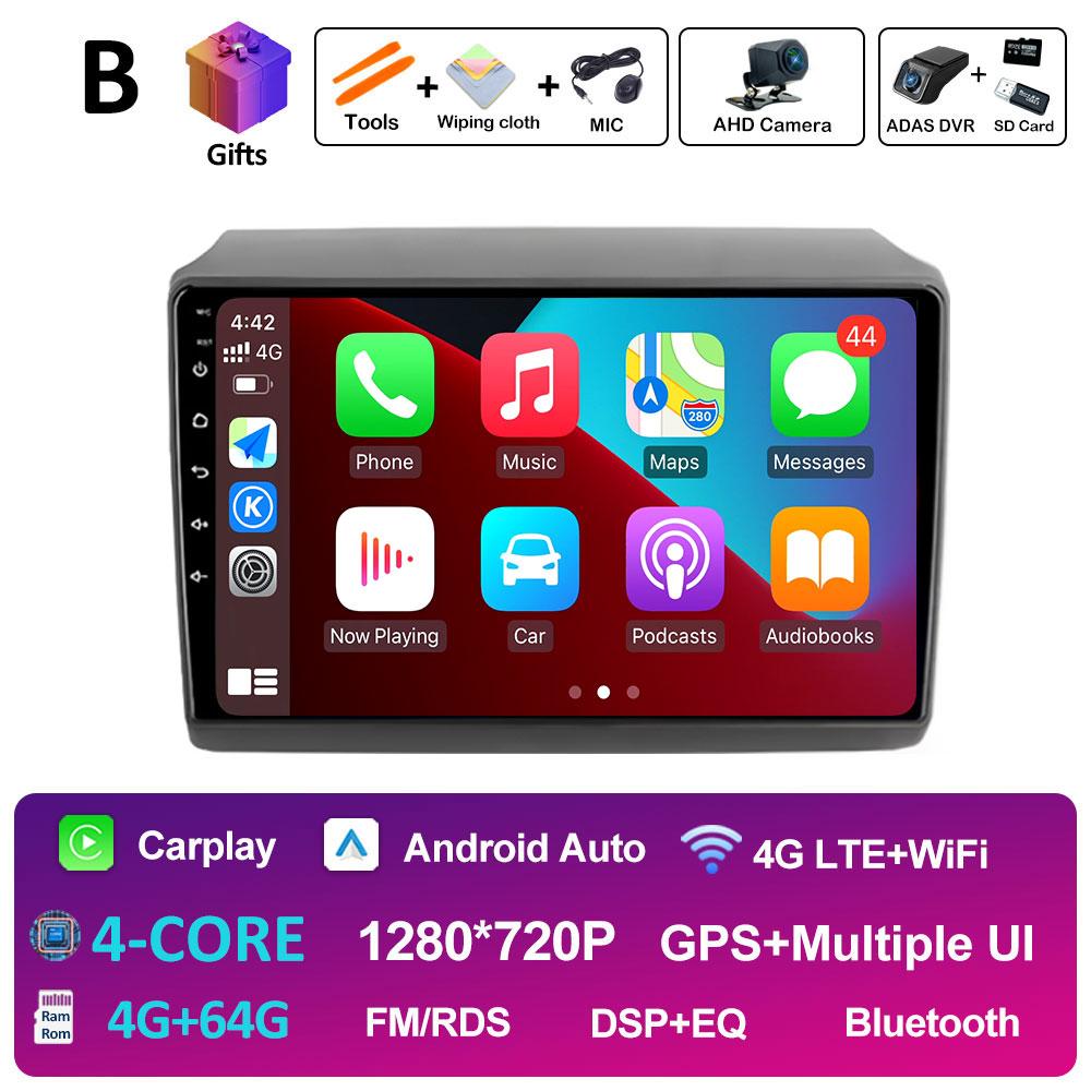 Для Fiat Ducato 2007 2008 2009 2010 - 2015 Android 14 Автомобильный Аудио Видео Мультимедийный Плеер Вентилятор охлаждения GPS Навигация Аксессуары