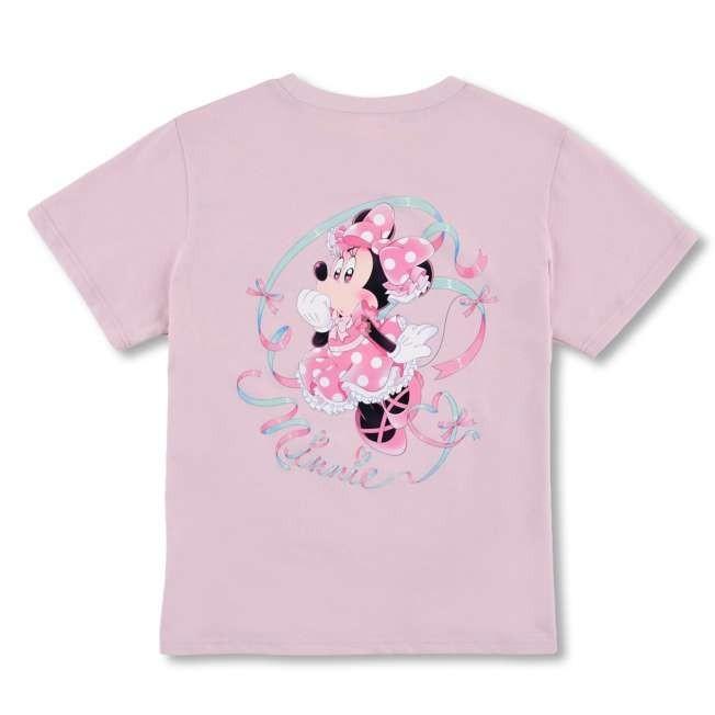 Японский магазин Disney Store в Токио: футболка с коротким рукавом Минни Маус, розовая, DAY 2026