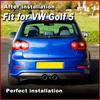 2 шт. Красные отражатели заднего бампера Накладка Подходит для VW Golf 5 MK5 R32 2006-2009