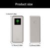 Прочный силиконовый чехол для Powerbank 20000 мАч 130 Вт, нескользящий захват, пылезащитный чехол-рукав