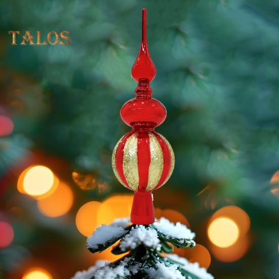 3 шт., верхушка для рождественской елки, простая установка, праздничные украшения для верхушки елки, домашний декор для рождественской елки