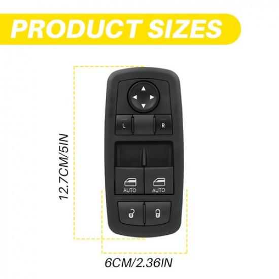 Master Power Window Switch Left Front Driver Side For Challenger Dodge 2015-