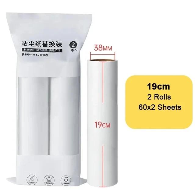 Pet Hair Remover Long Handled Cotton Roller Suitable for Wide Adhesive Cleaning of Sofas and Carpets, Easy To Tear