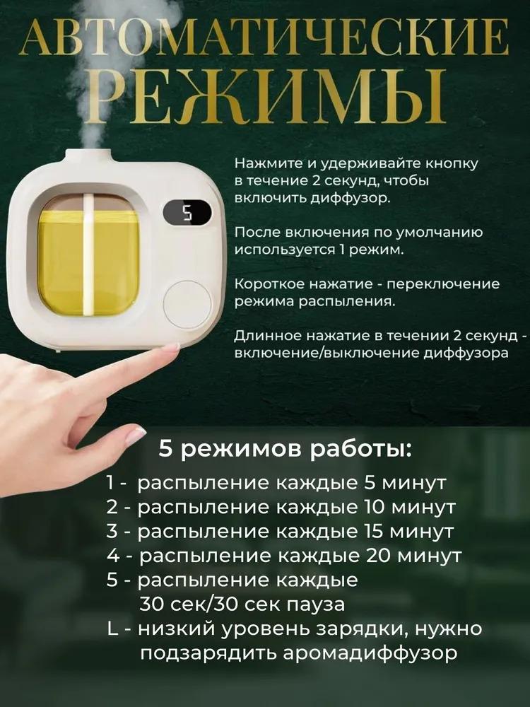 Бытовой автоматический ультразвуковой парфюм
