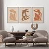 Abstract Home Decoration Canvas Art Painting Minimalist Henri Matisse Orange Nude Posters Hd Print Wall Picture For Living Room