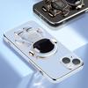 Роскошный шикарный 3D чехол для телефона с покрытием «Астронавт» для iPhone 15 14 13 12 11 Xs Pro Max Mini X 8 7 Plus SE портативный держатель-подставка чехол