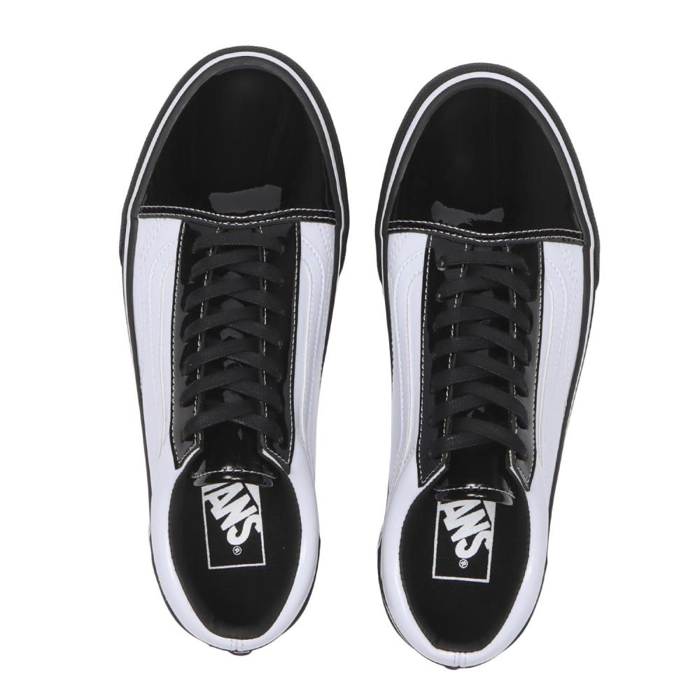VanS Men S Old Skool SneakerS Wht Blk Blk V36cf