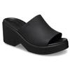 Crocs Brooklyn High Heel Slide Sandals Women Sandals Black 209408-060
