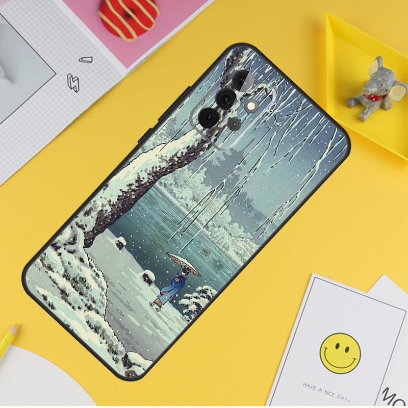 Японский стиль Укиё-э Чехол для Samsung Galaxy A16 A26 A36 A56 A06 A55 A35 A15 A53 A32 A52 A33 A13 A14 A34 A54 A17