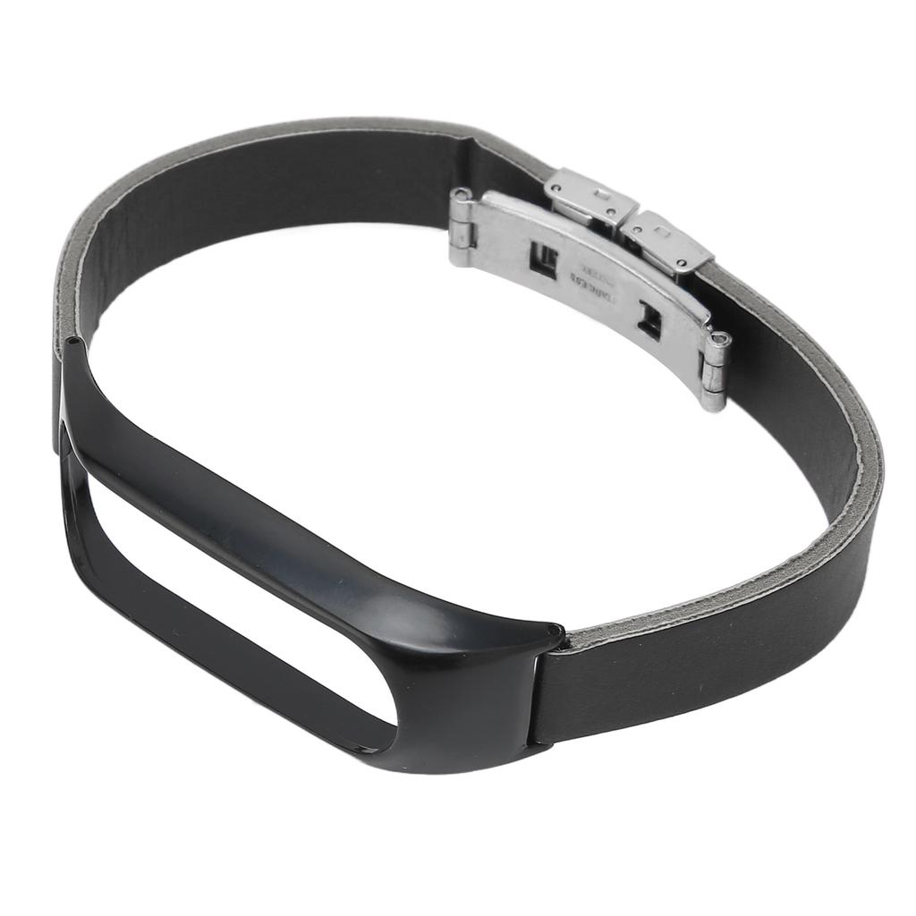 Smartwatch Band Replacement Leather Wrist Strap Alloy with Screwdriver for Touch Watch