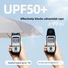 UPF 50+ Титаново-серебристый зонт Женский компактный УФ-защита от солнца Кошелек Необходимый