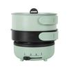 Folded Electric Cooking Pot Mini Portable Electric Skillet Split Type Frying Pan Travel Collapsed Multicooker Hotpot
