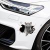 Автомобильные 3D забавные наклейки с изображением кошки или собаки, наклейки на тело, царапины, авто наклейки
