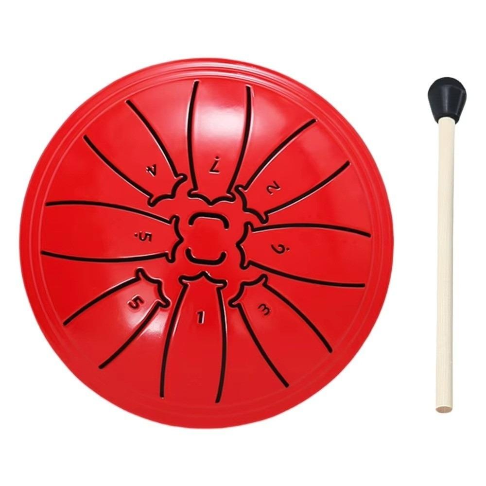 4 Inch 8 Notes Mini Hand Pan Drums Ethereal Sound Meditation Drum Steel Tongue Drum Set Beginner