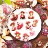 30Pcs Retro Elegant Princess Lady Stickers European Court Crinoline Journal Scrapbook DIY Decor Supplies