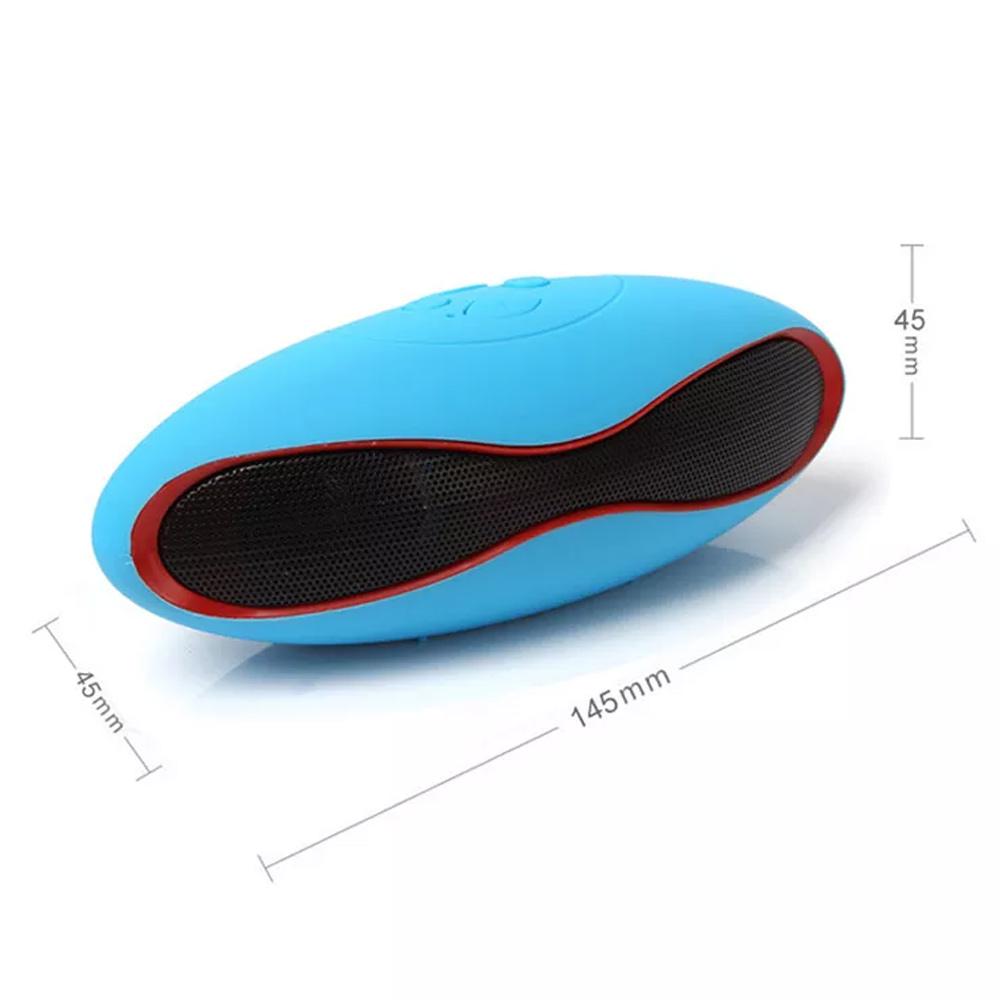 Портативная беспроводная bluetooth-колонка для мобильного телефона со слотом SD, мощным звуком, подключением USB-накопителя и FM-радио