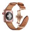 Роскошный кожаный ремешок наручные часы для Apple Watch Band Ultra 2 49 мм 44 мм 40 мм 42 мм 38 мм Iwatch Series 8 9 7 6 SE 5 4 3 ремешки для часов
