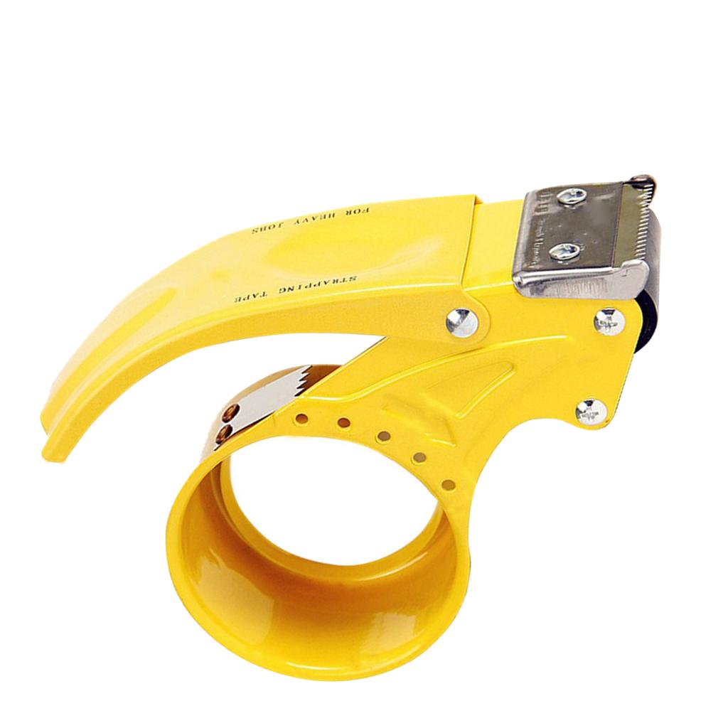 Пистолет-диспенсер для упаковочной ленты резак 6,0 см резак инструмент для запечатывания и резки для транспортировки желтый