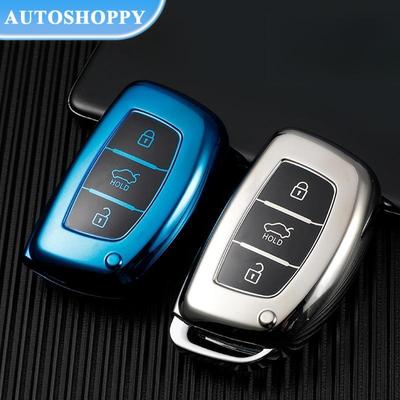 Чехол для дистанционного ключа автомобиля, брелок для Hyundai Tucson Sonata Santa Fe Elantra Accent Creta Solaris Verna ix25 ix35 ix45 i20 i30 i40