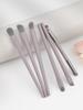 6-Piece Eye Makeup Brush Set, Including Eyeliner Brush, Eye Blending Brush, Eye Shadow Blending Brush, and Eyebrow Brush