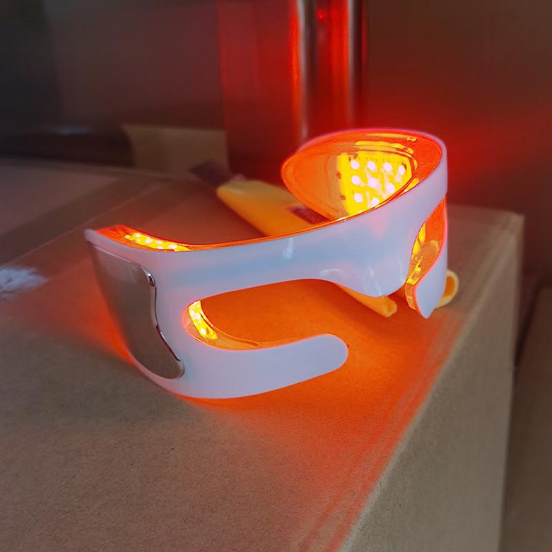 Red Light Frequency Eye Massager Vibration Massager To Relax Fatigue, Relieve Eyes Massage Eye Mask