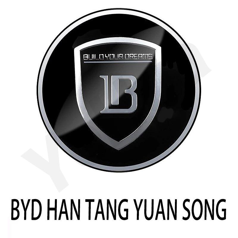 Для BYD ATTO3 YUAN PLUS SONG HAN Наклейка на руль Наклейка на колесный диск Автоаксессуары Декор автомобиля