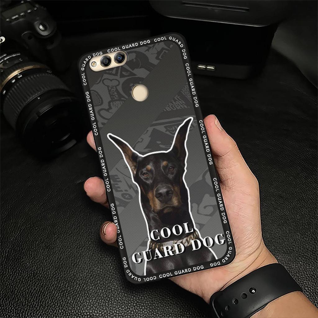Fashion Design Soft Case Phone Case For Huawei Honor 7X/Mate SE Shockproof Full Wrap Back Cover Cartoon Protective Cover