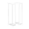 Self Adhesive Refrigerator Tissue Box Punch Free Detachable Storage Box Tissue Holder  Cabinet