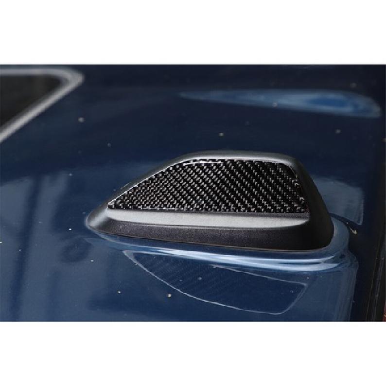 Carbon Fiber Antenna Base Cover Trim Sticker Decal For Dodge Ram 1500 2018-