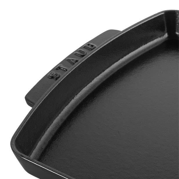 Staub Iron Plate Enamel Oven Compatible Japanese "Steak Plate" [Authorized Product] 40509-523