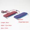 Red Ultra-thin sentry box flash light LED Car SUV Truc 12V 24V  Flash alternately  warning light barricade signal light Blue