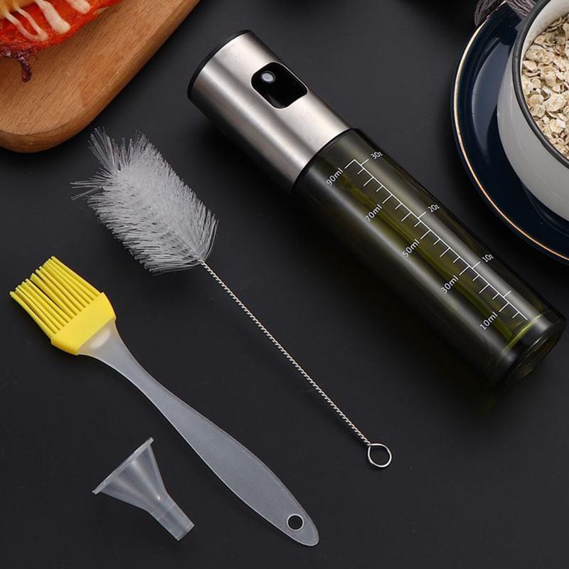 Бутылка-спрей для масла, Распылитель масла для кулинарного масла, Спрей для масла для аэрофритюрницы, гриля, салата, выпечки на кухне