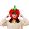 Плюшевая игрушка Edostree Голова помидора для косплея, Рождества, Хэллоуина, Костюмов, Фотосессий и Вечеринок (XHSMZ-01)