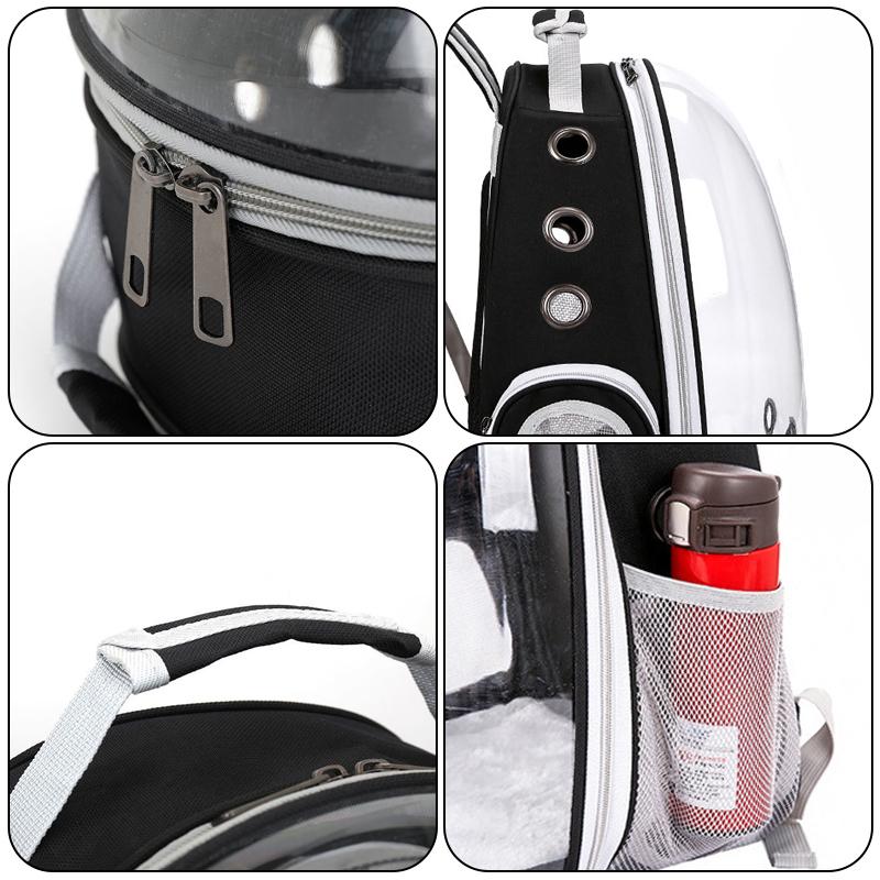 Кошачьи сумки портативные и прозрачные космические капсулы дышащие рюкзак для переноски домашних животных щенки для прогулок на свежем воздухе рюкзак